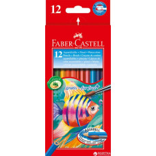 Набор карандашей акварельных Faber-Castell 12 цв